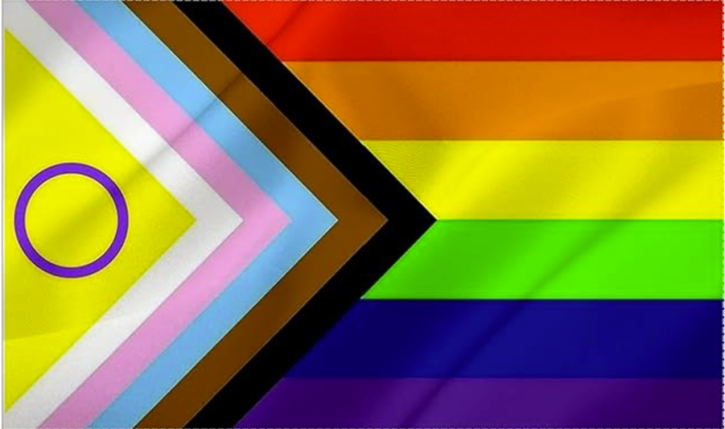 Progressive pride flag